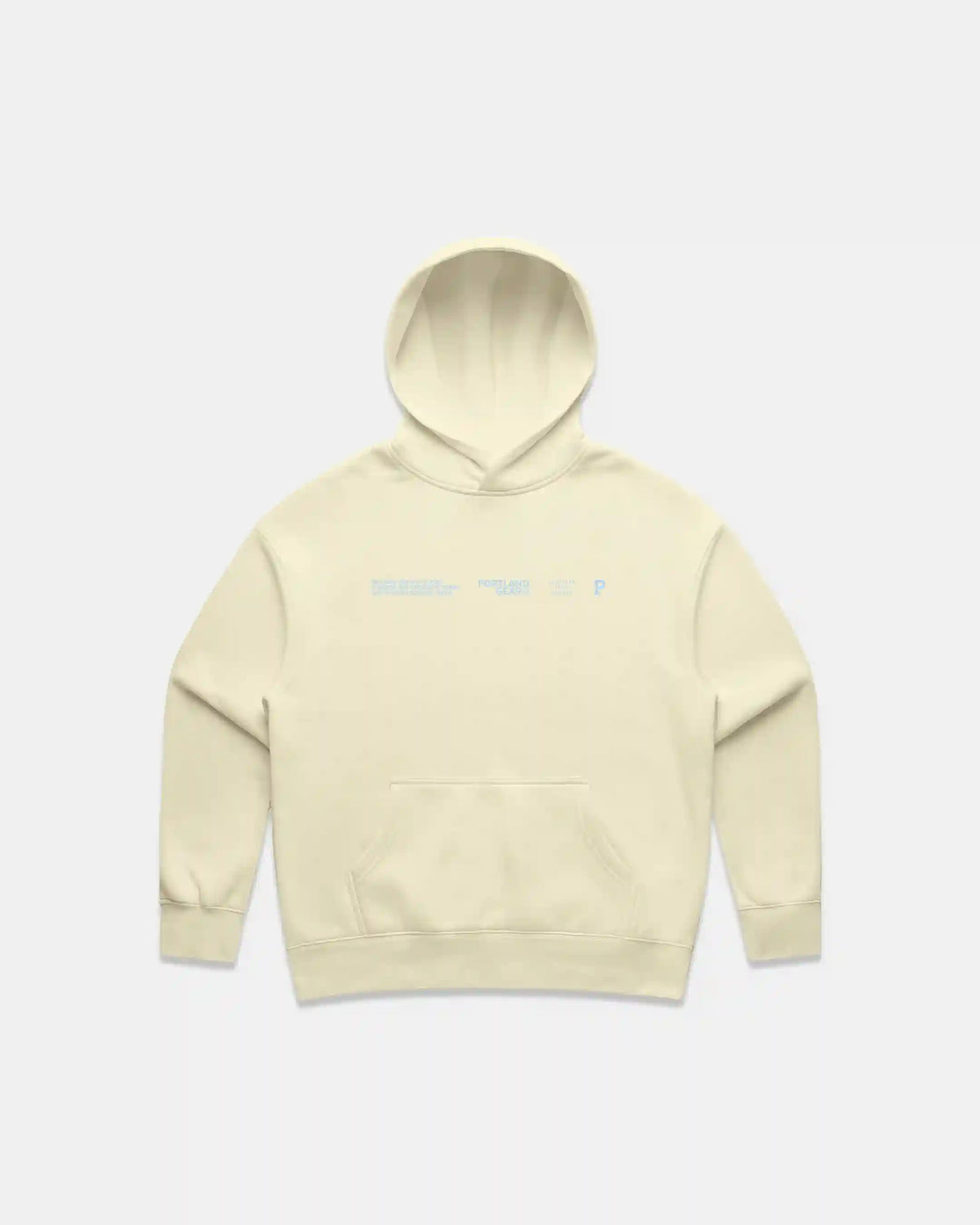 Women's Sueded Slogan Hoodie - Butter