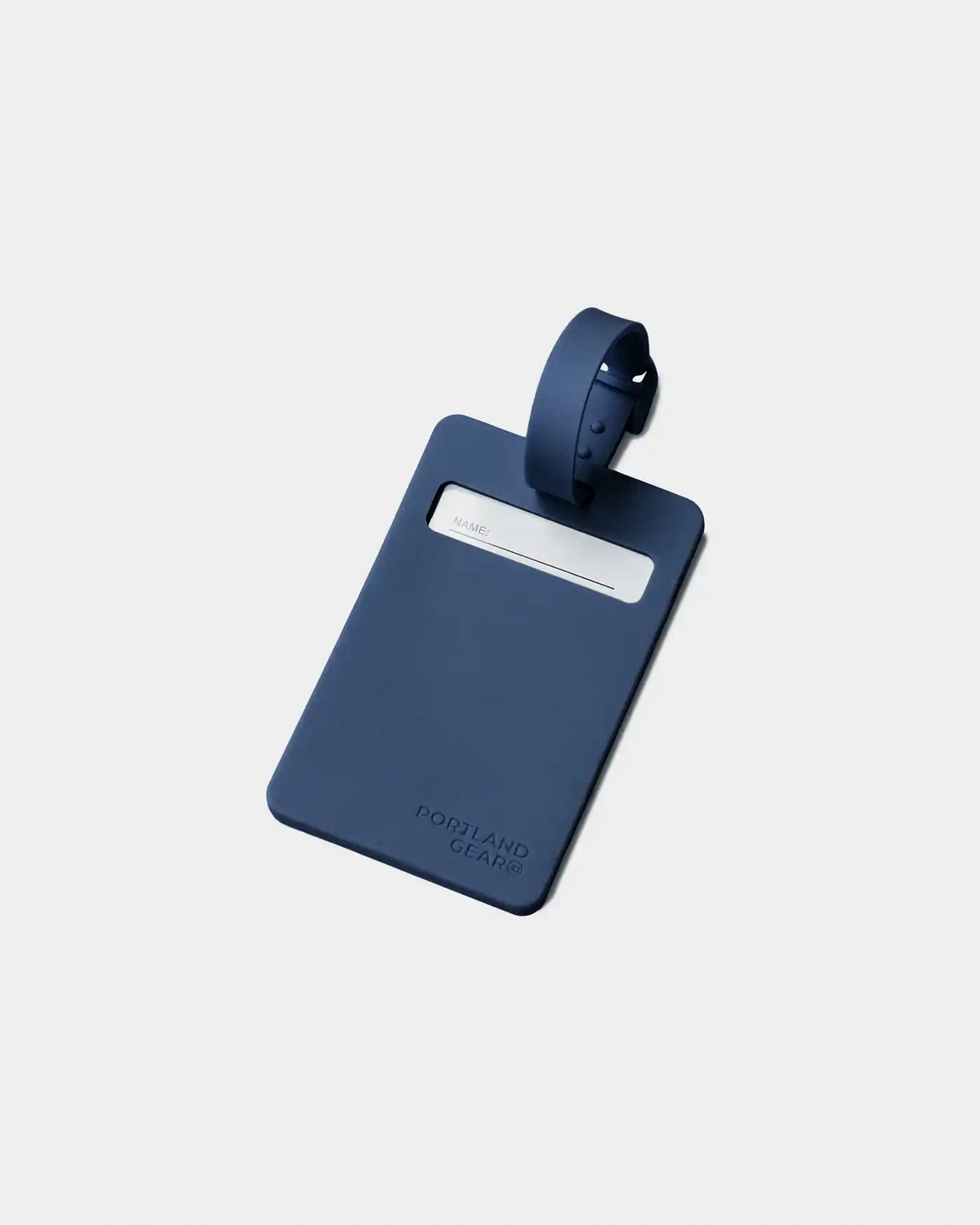 Luggage Tag - Silicone - Standard - Navy