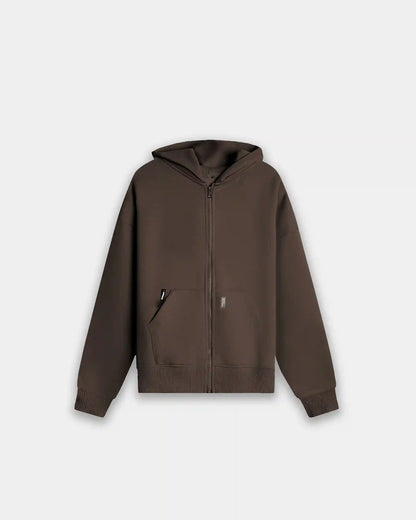 Women's Cloudburst Zip Hoodie - Chocolate